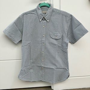 Oliver Spencer seersucker shirt